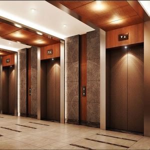 Japanska stíl skrifstofu lyftu